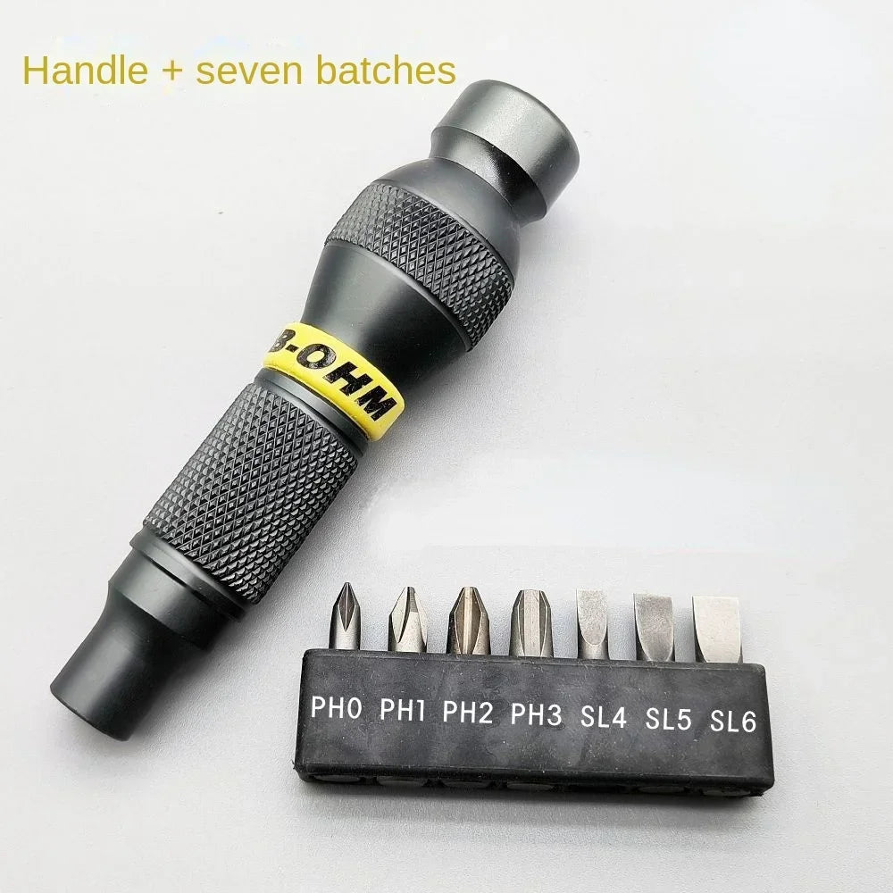 Professional Precision Screwdrivers Edc Torque Precise Ratchet Aluminum Handle Mini Electrician Tool Repair Kit Screw Driver Set